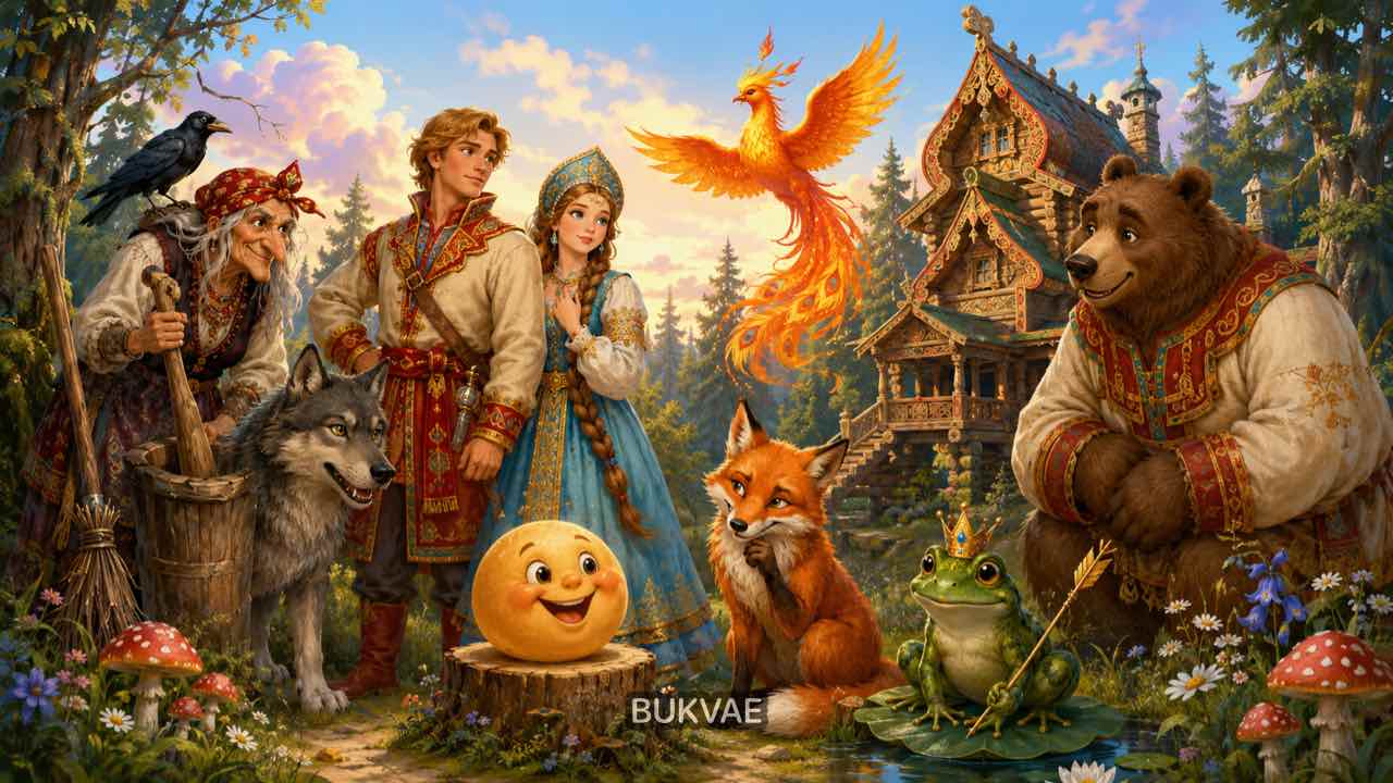 Русские народные сказки — БУКВАЕ
