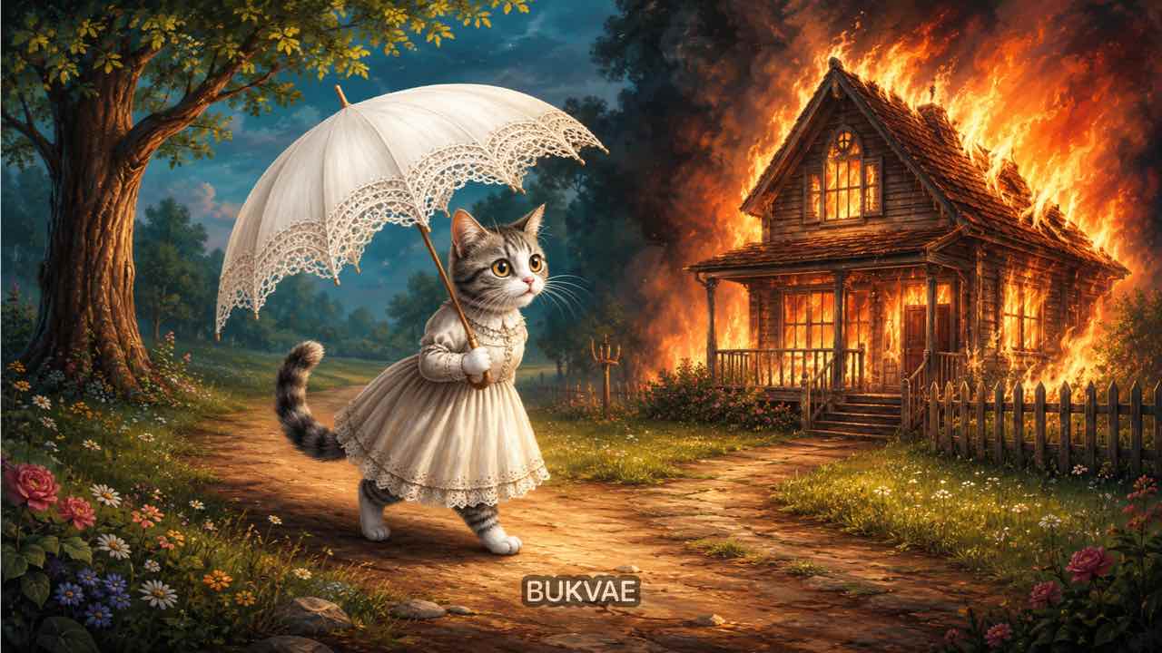 Сказка "Кошкин Дом" — БУКВАЕ
