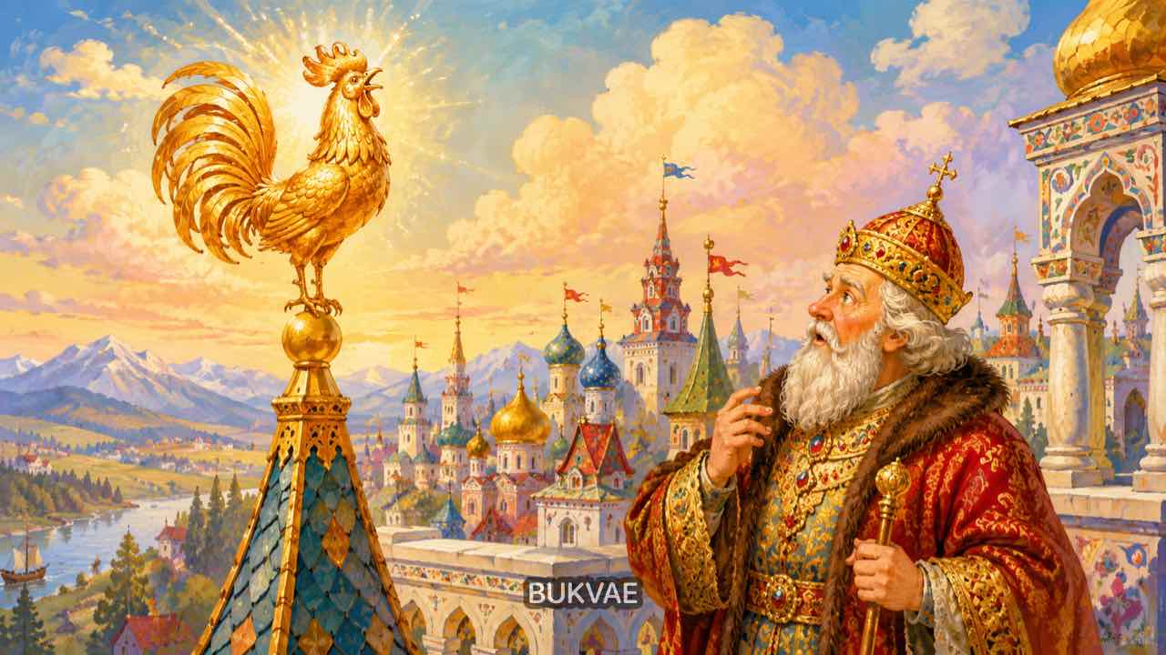 Сказка о золотом петушке — БУКВАЕ