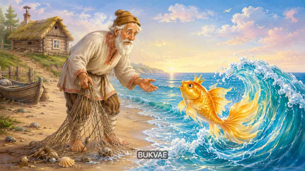 Сказка о рыбаке и рыбке — БУКВАЕ