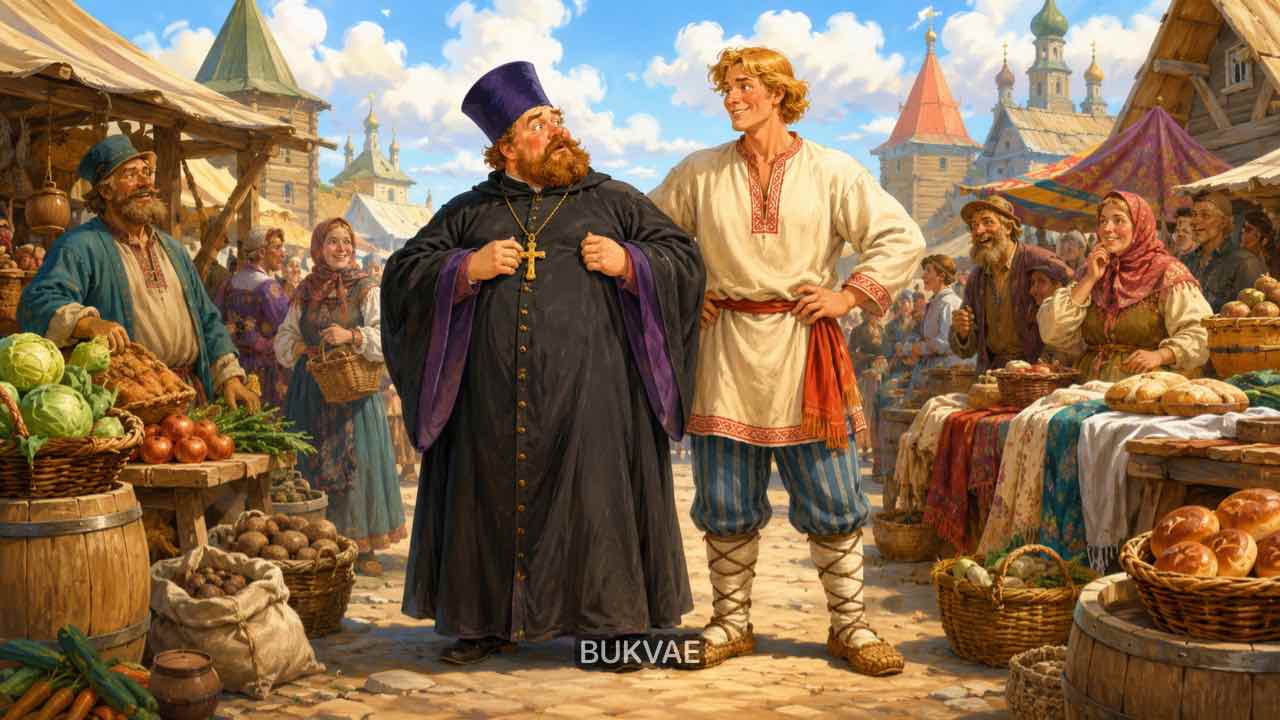 Сказка о попе и о работнике его Балде — БУКВАЕ