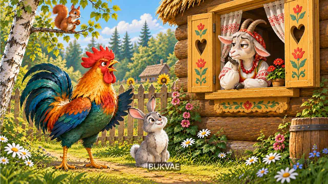 Сказка Коза-дереза — БУКВАЕ.