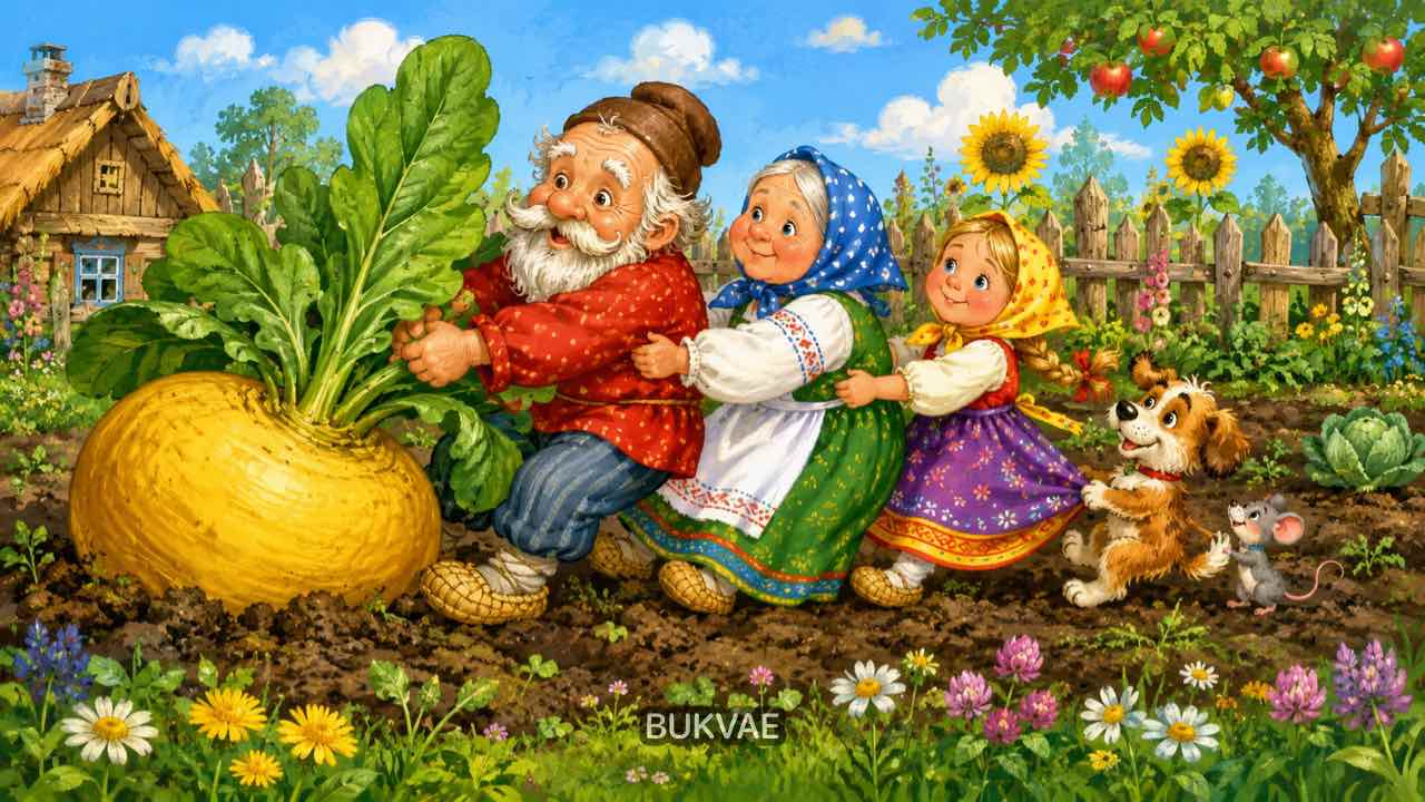 Сказка "Репка" — БУКВАЕ