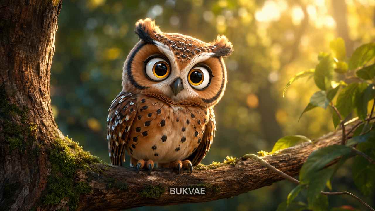 Сказка про совёнка "Внимательный совёнок" — БУКВАЕ