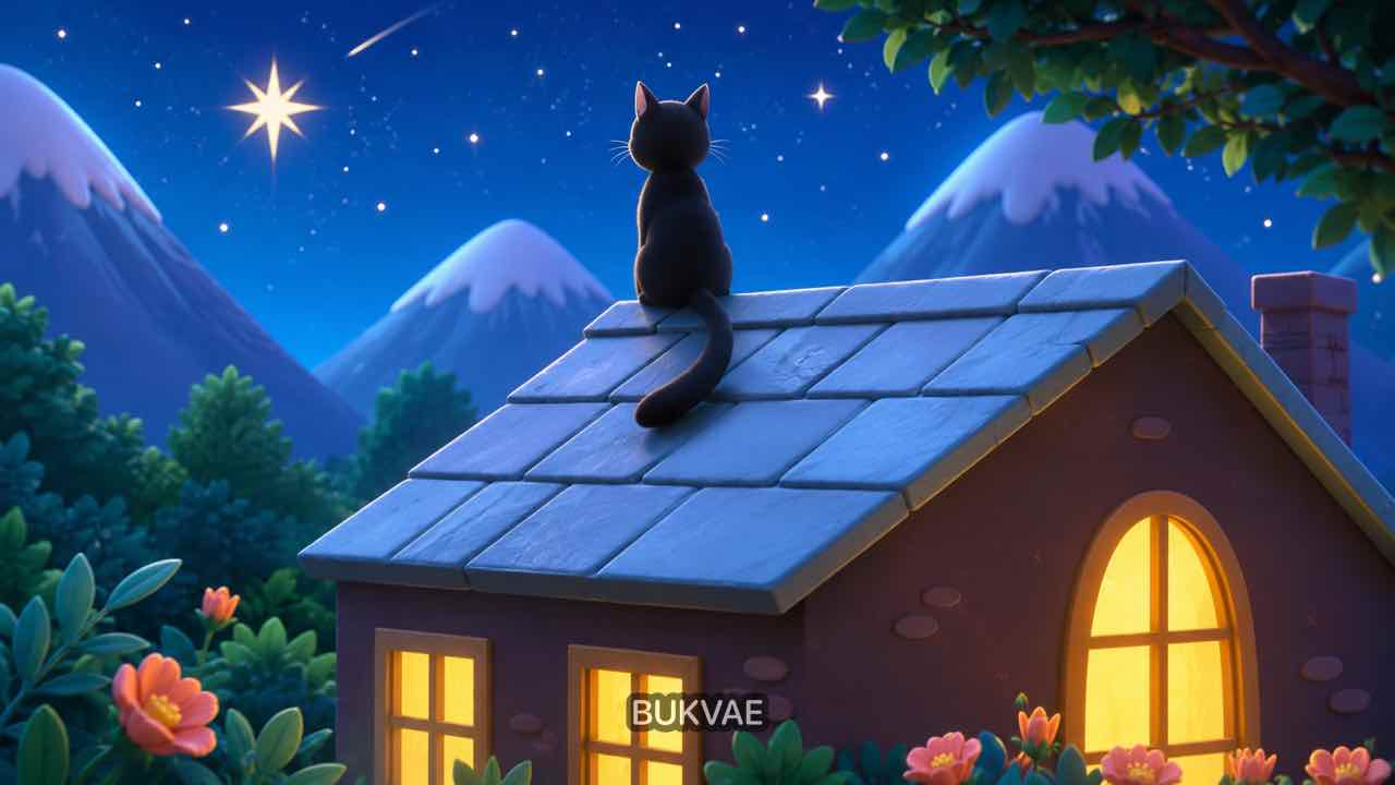 Сказка про кота "Кот не спит" — БУКВАЕ