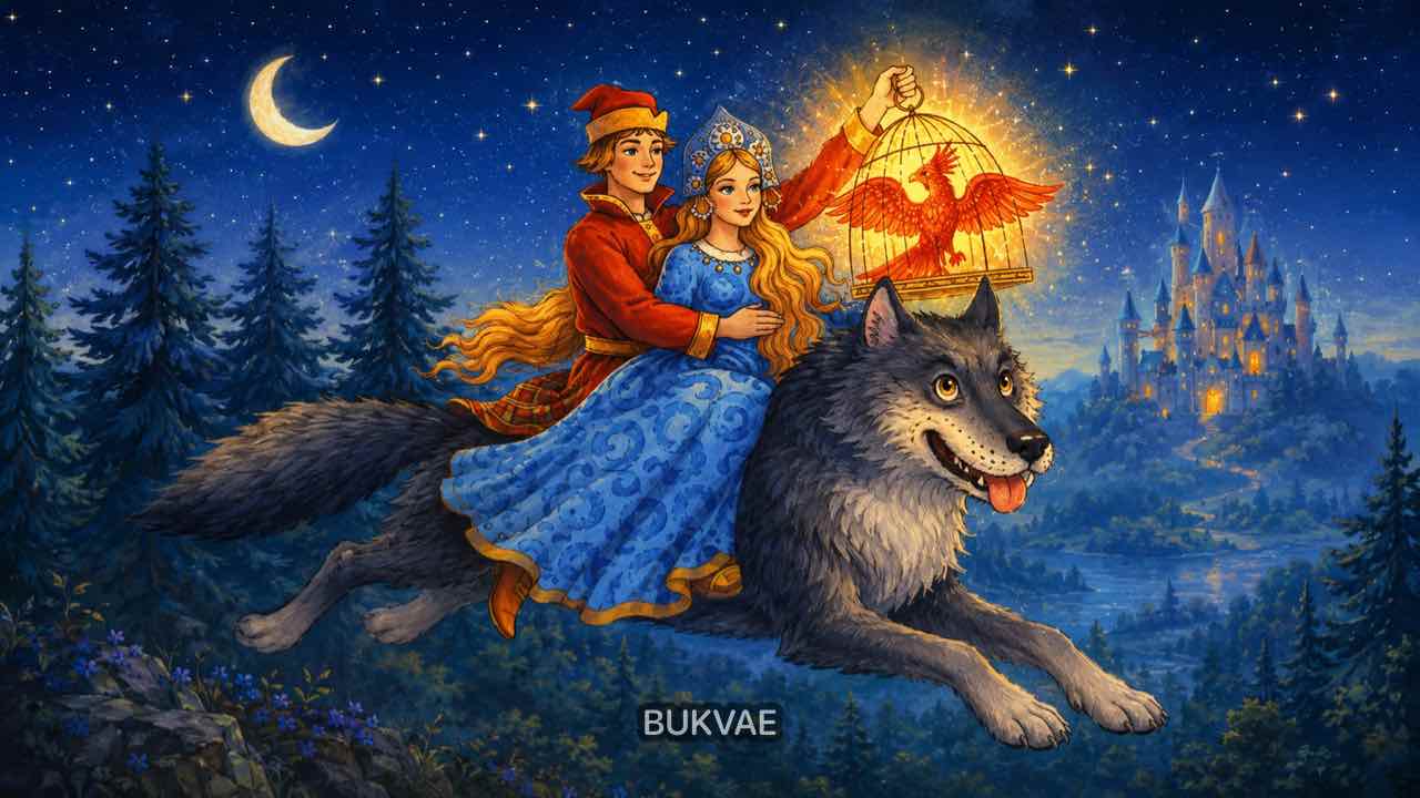 Сказка об Иване-царевиче и Сером Волке — БУКВАЕ